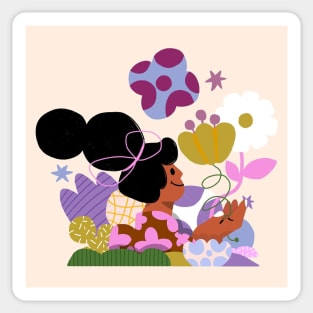 The Flower Lover Sticker